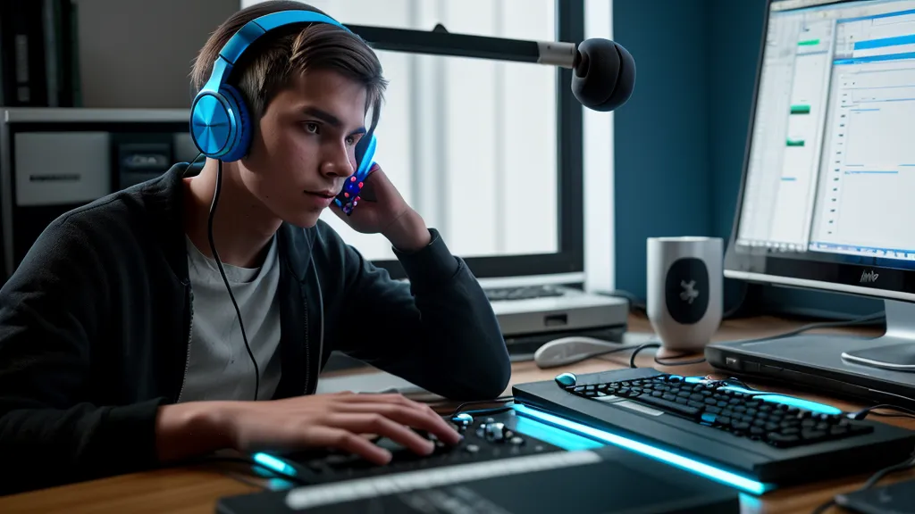 Main réglant l'automatisation sur un contrôleur MIDI, astuce home studio pour varier un beat