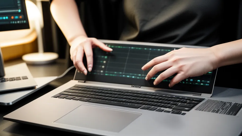 Gros plan sur un logiciel de musique montrant le réglage d'un rythme de batterie.